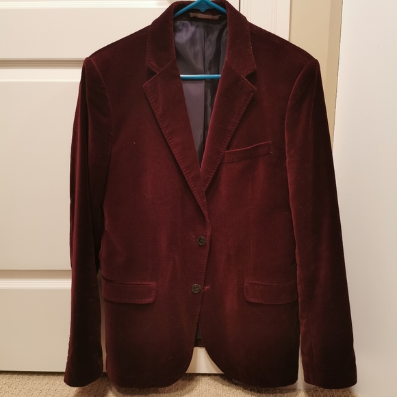 Other - Red Velvet blazer